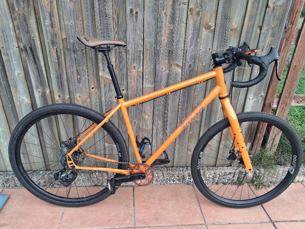 Vélo gravel Salsa Fargo 2024 en acier taille L 58, Autres marques, 10 à 15 vitesses, Acier, Enlèvement
