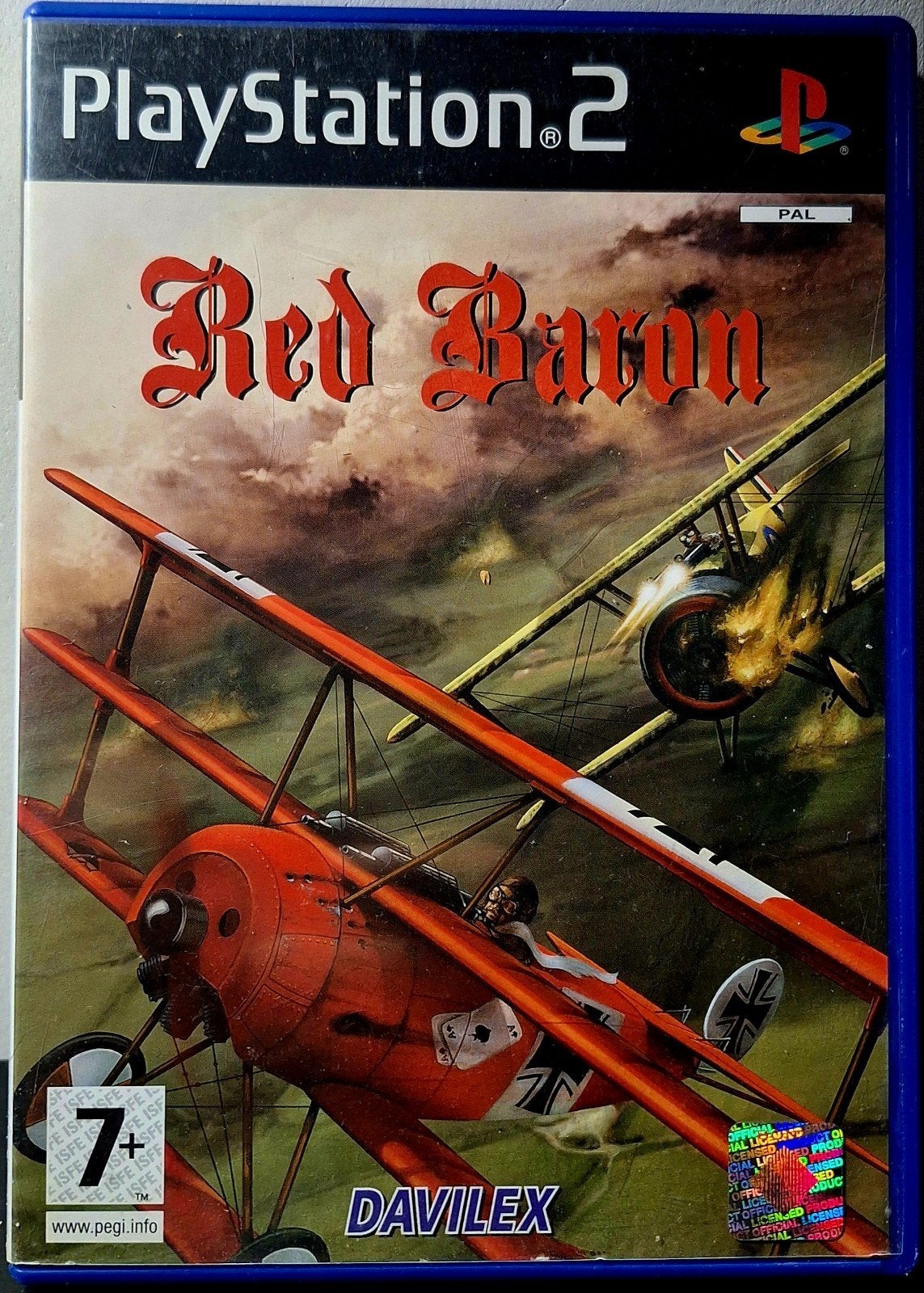 PS2 Red Baron, Games en Spelcomputers, Ophalen of Verzenden, Gebruikt, Vanaf 7 jaar