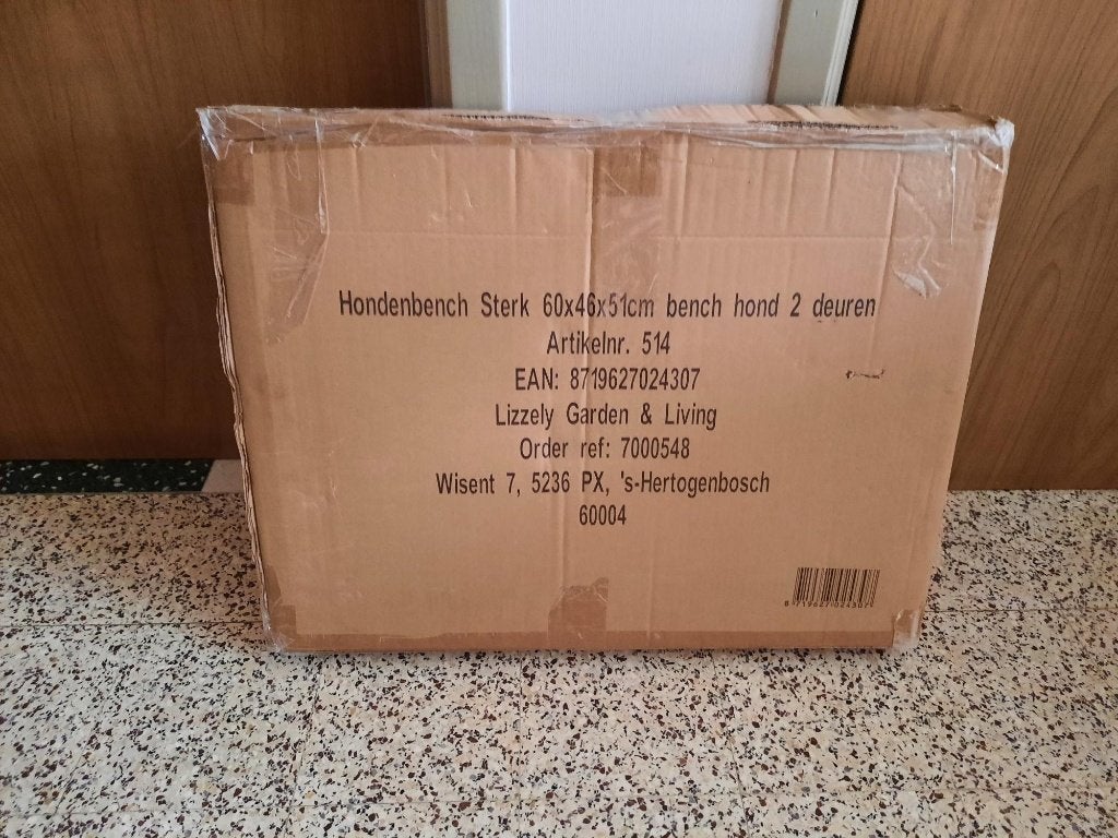 Opvouwbare bench voor honden, Enlèvement, Comme neuf
