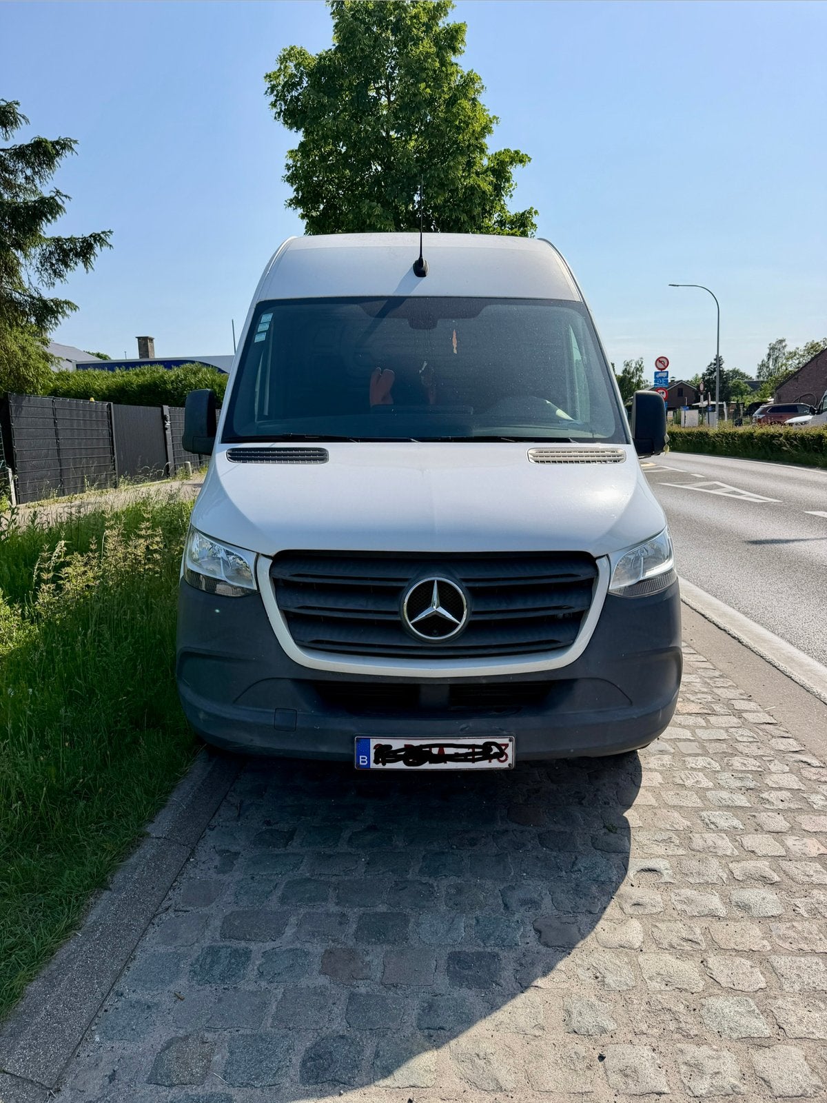 Mercedes-Benz Sprinter 316 CDI, Auto's, Stof, Wit, Mercedes-Benz, Particulier