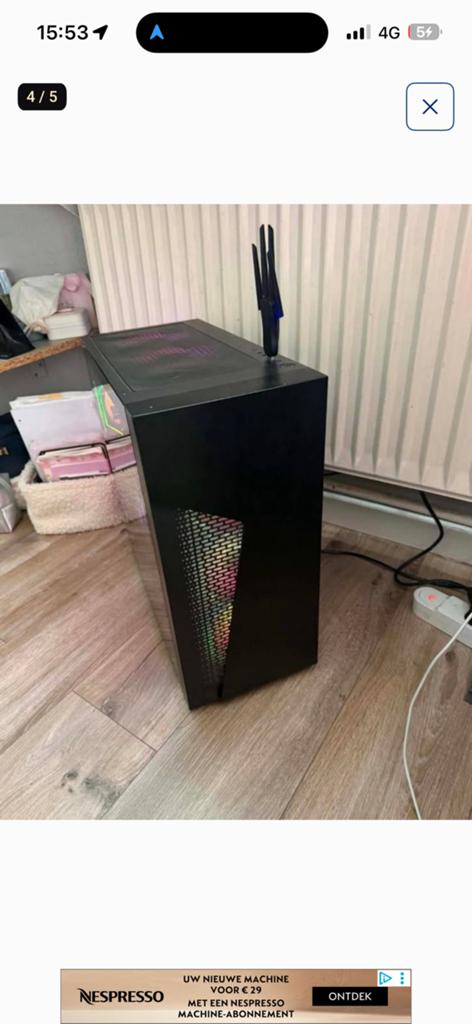 PC GAMER RTX 3060ti Ghost, RYZEN 5 5600X, RGB, 32Gb DDR4, Informatique & Logiciels, Ordinateurs de bureau, Comme neuf, HDD, 8 GB