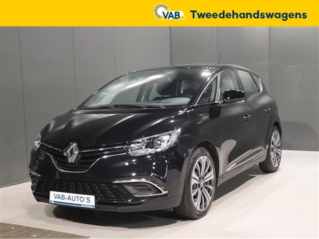 Renault Scenic   1.3 TCE 140 ZEN, https://public.car-pass.be/vhr/14f0b2e9-0a4e-4006-ab05-51ca70704792, Monovolume, Zwart, Zwart