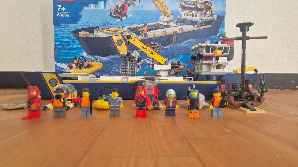 Set lego complet bateau d'exploration 60266, City, Instructions incluses, Enlèvement ou Envoi, Lego