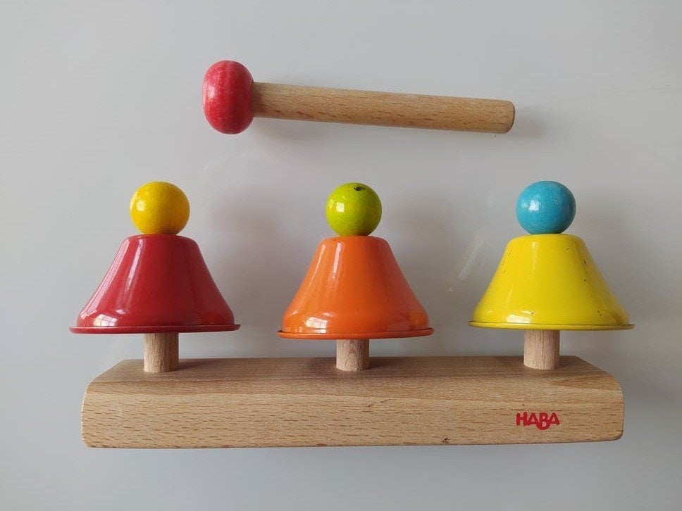 Haba houten muziekspeeltje, Ophalen, Zo goed als nieuw