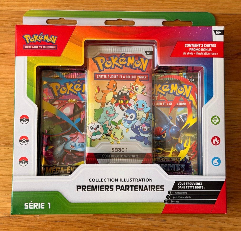 Coffret pokemon Premiers partenaires serie 1, Ophalen of Verzenden, Zo goed als nieuw