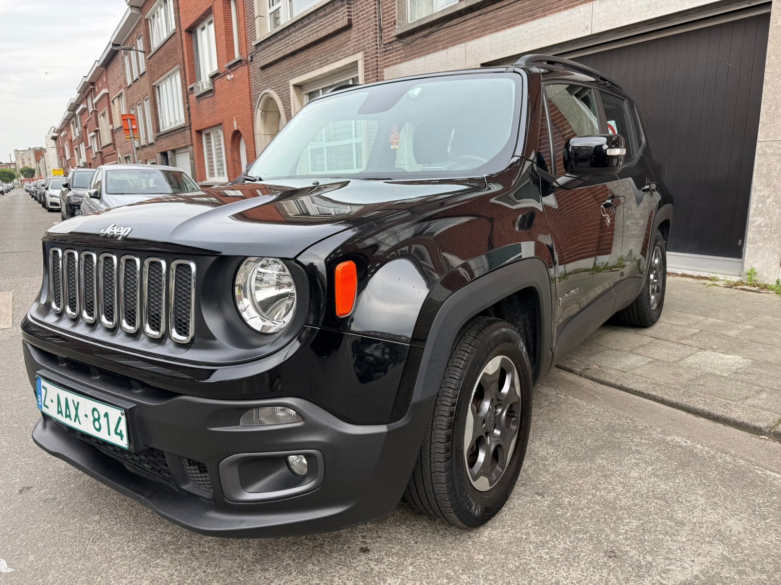 Jeep Renegade 1.6 essence 2015 110 335 km, Autos, Achat, Euro 6, Entreprise, Noir