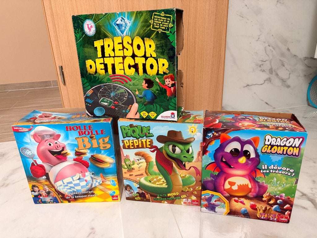 Lot de Jeux de sociétés pour 15€, Een of twee spelers, Ophalen, Gebruikt