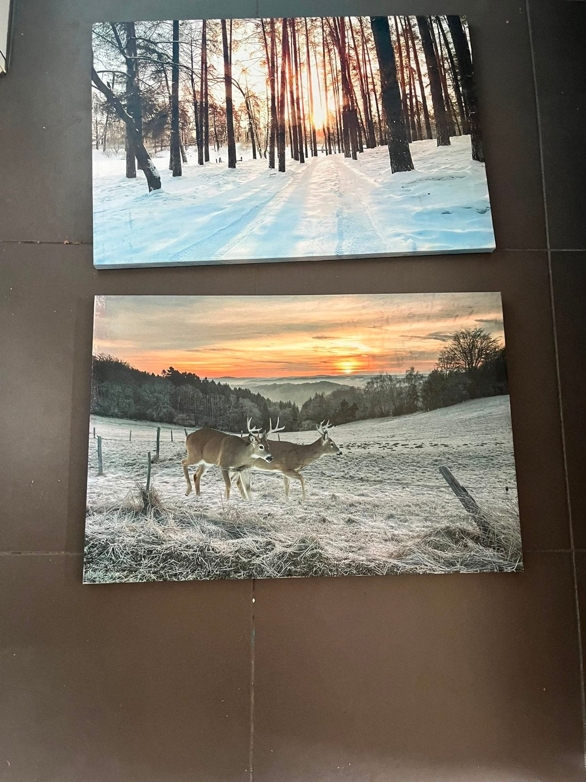 Kaders foto's en deco, Huis en Inrichting, Ophalen, Meerkleurig, Landelijk, Achter glas