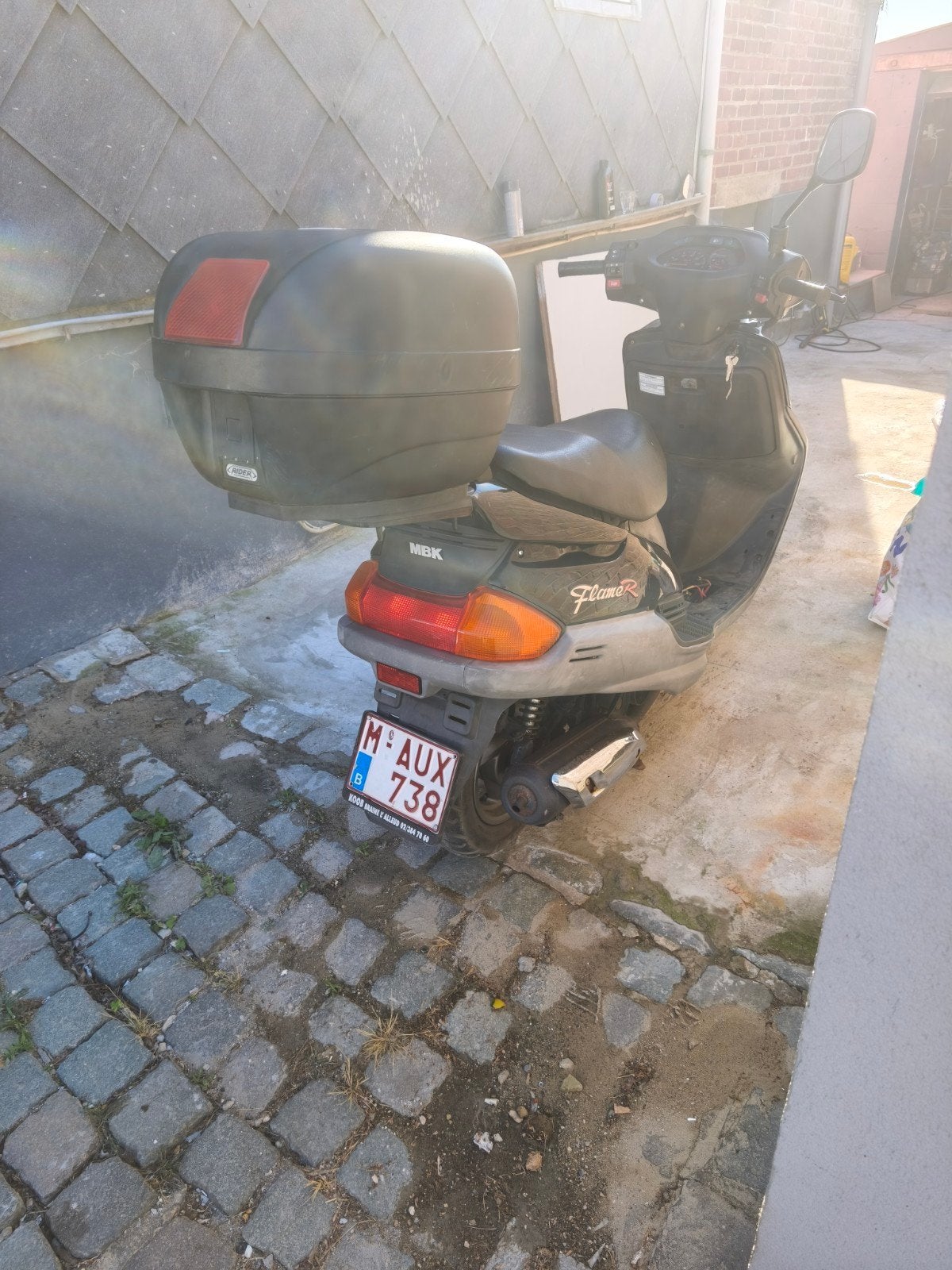 mbk 125 flamme r 2002, Enlèvement