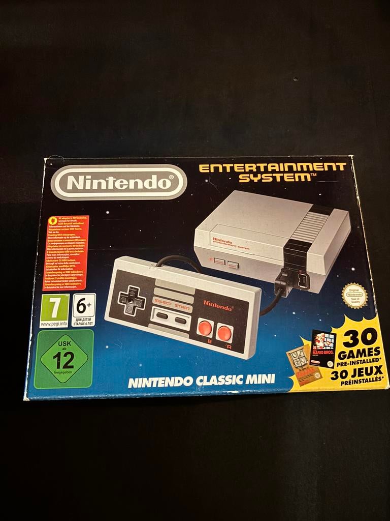 Nintendo Classic Mini NIEUW - Geïntegreerde games, Games en Spelcomputers, Spelcomputers | Nintendo NES, Nieuw, Ophalen of Verzenden