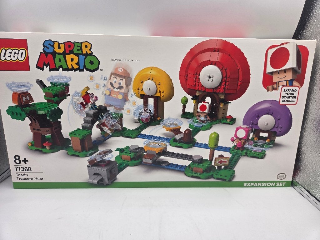 Lego Mario 71368 Toad's Treasure Hunt - Expansion Set, Lego, Nieuw, Ophalen of Verzenden, Complete set