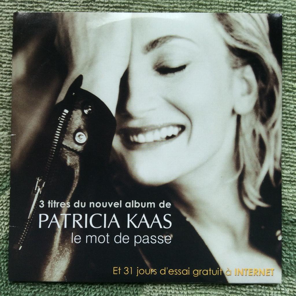 PATRICIA KAAS. (3 NUMMERS VAN HET NIEUWE ALBUM)., Cd's en Dvd's, Cd Singles, Verzenden, Zo goed als nieuw