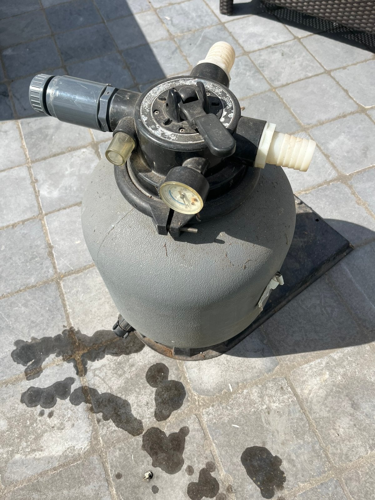 Zandfilter, Ophalen, Zo goed als nieuw