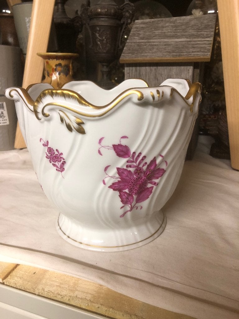 Porselein bloempot, Antiek en Kunst, Ophalen