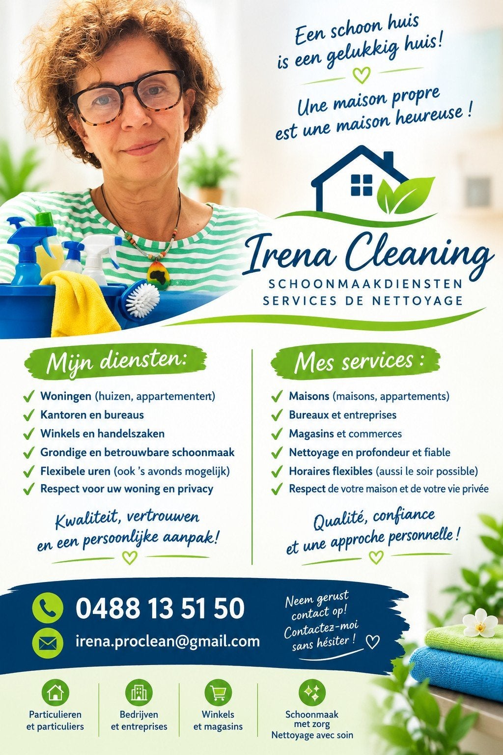 schoonmaak, Vacatures, Variabele uren, Freelance of Uitzendbasis