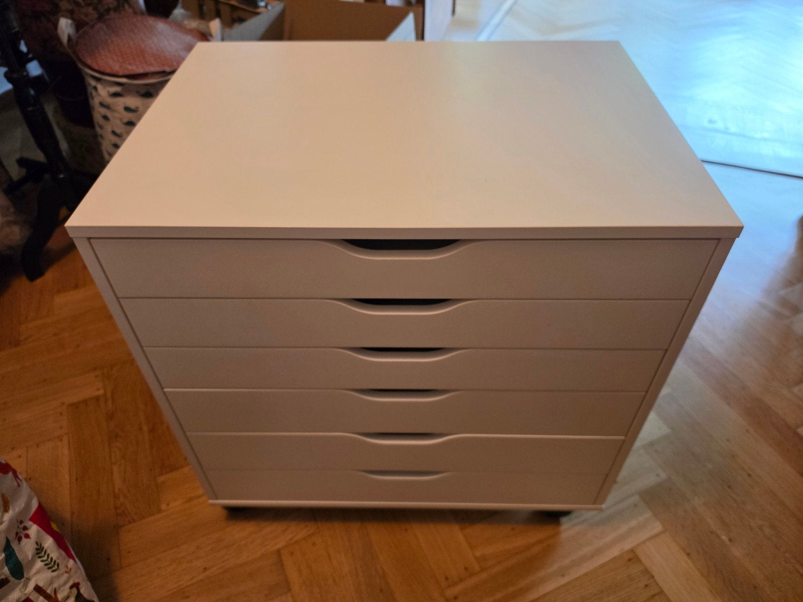 Ikea Alex ladekast op wielen, 25 à 50 cm, 5 tiroirs ou plus, Moins de 100 cm, Enlèvement