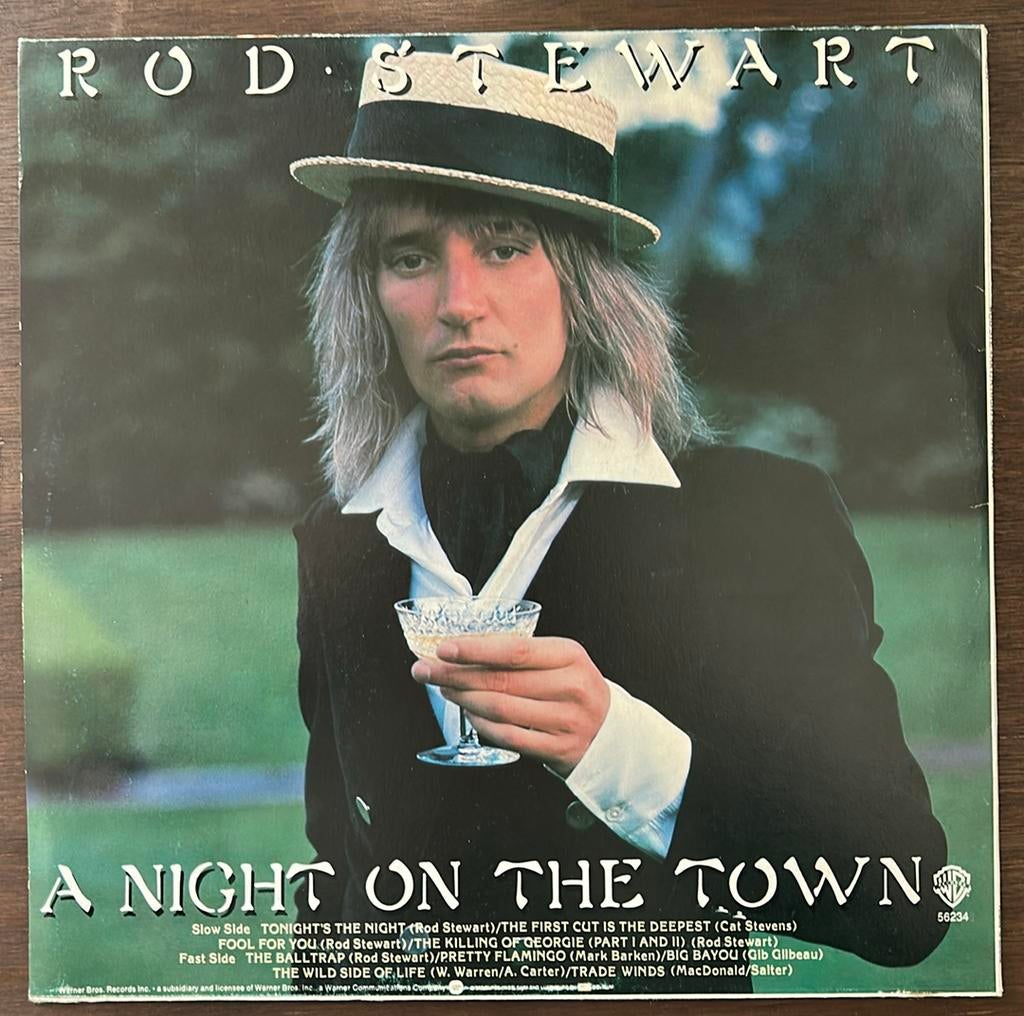 Rod Stewart - A night on the town, Ophalen of Verzenden, Zo goed als nieuw