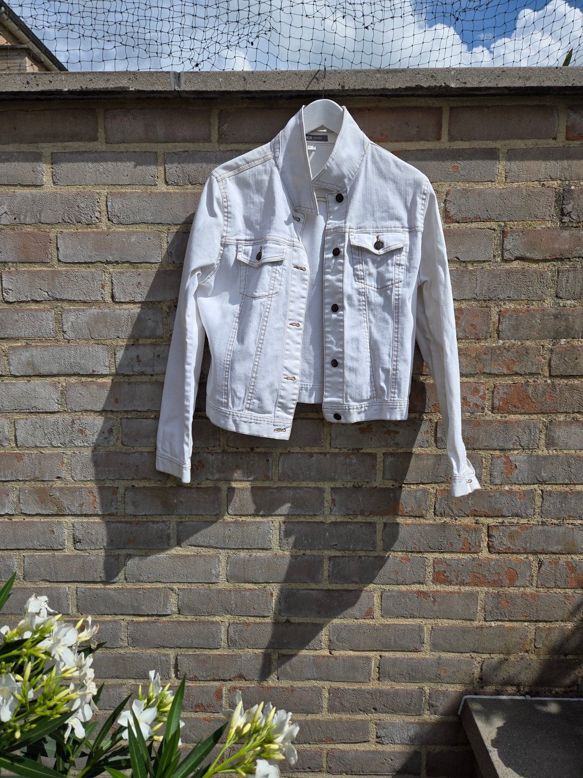 wit jeansvest maat large Mexx, Mexx, Wit, Maat 42/44 (L), Nieuw