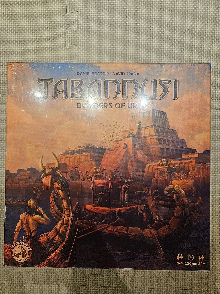 Tabannusi Builders of Ur - new in shrink - Board & Dice, Hobby en Vrije tijd, Gezelschapsspellen | Bordspellen, Nieuw, Een of twee spelers