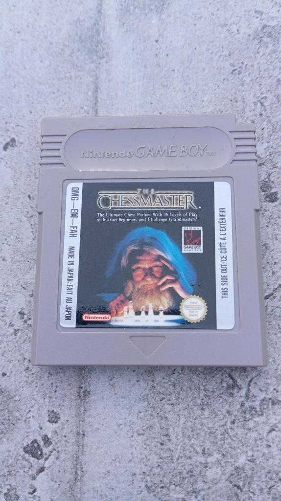 Nintendo Game Boy spel The Chessmaster, Games en Spelcomputers, Ophalen of Verzenden, Gebruikt