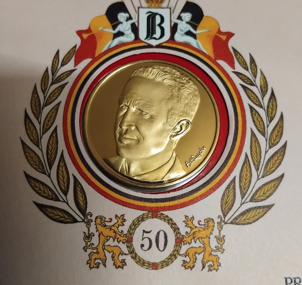 MUNT BELGIE, Ophalen, Goud, Goud