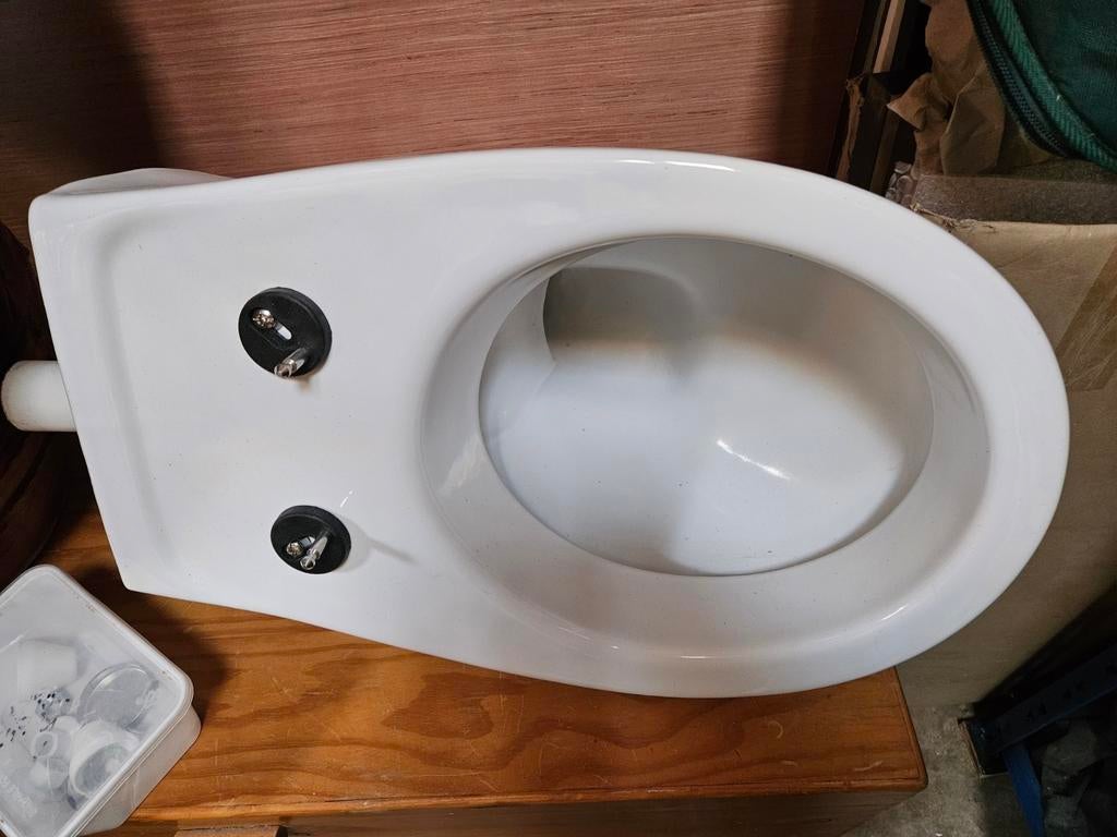 Cuvette toilette wc  suspendue, Bricolage & Construction, Sanitaire, Enlèvement, Utilisé, Toilettes
