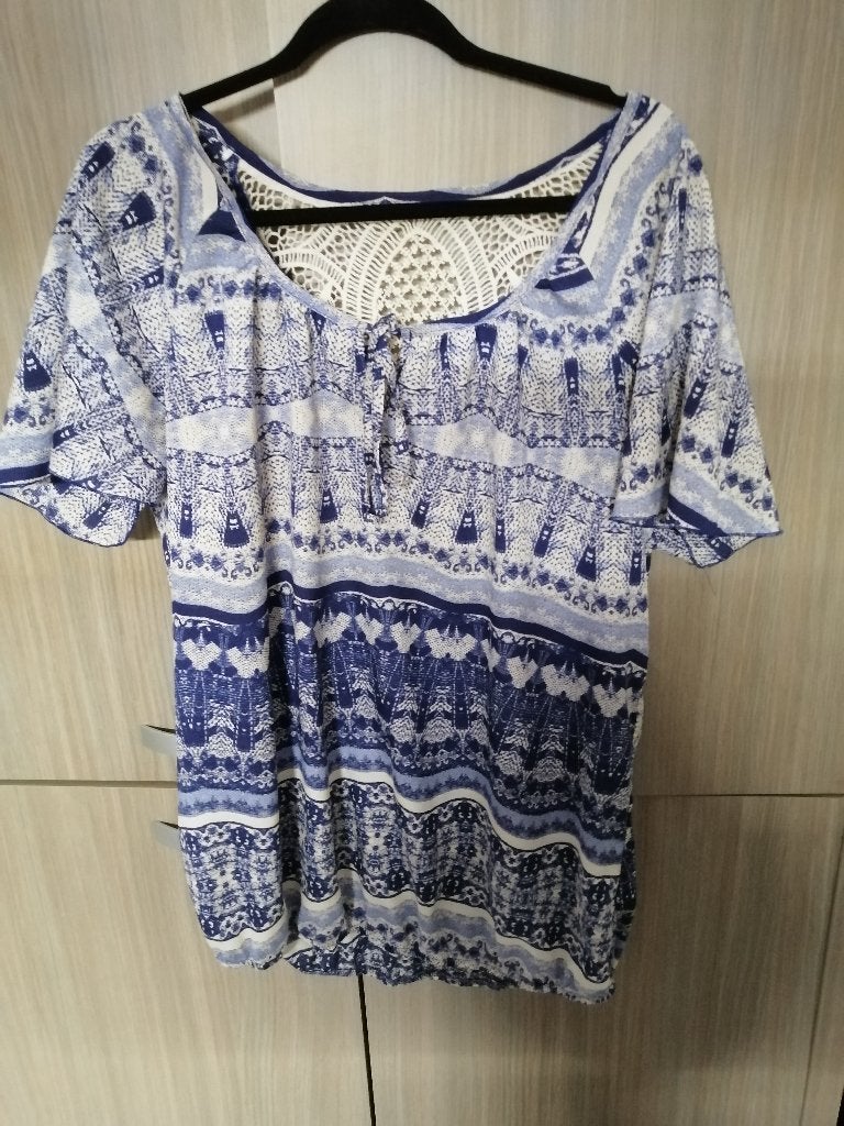 zeer mooie bloes MS MODE mt 48 NIEUW, Kleding | Dames, Grote Maten, MS Mode, Ophalen of Verzenden, Nieuw, Blouse of Tuniek
