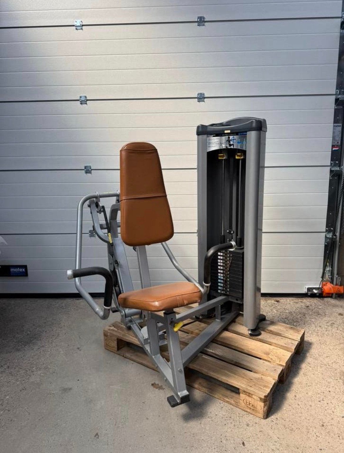 Nautilus Chestpress / Brustpresse / Chest press/steel series, Enlèvement, Utilisé, Bras, Autres types