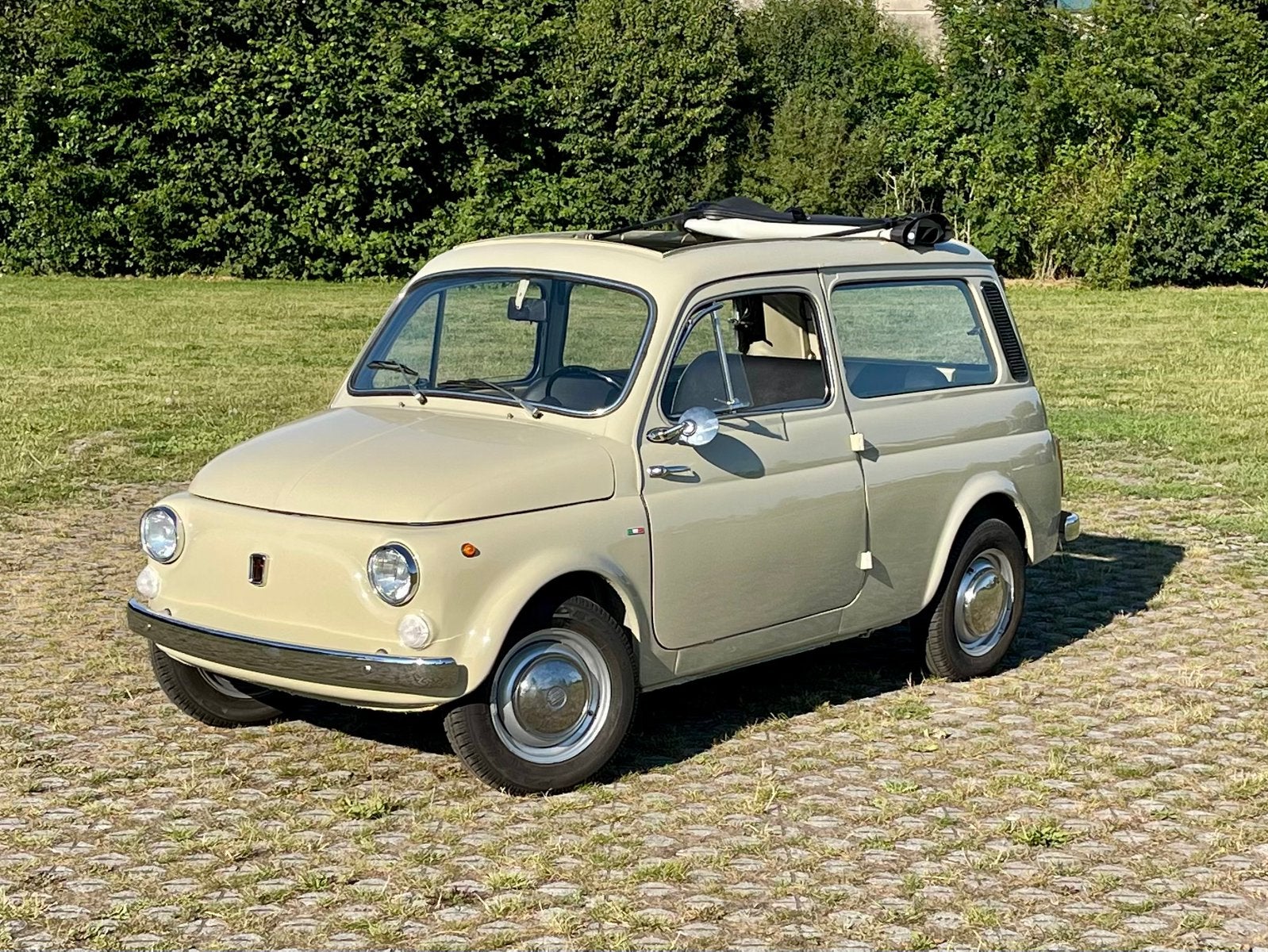 Fiat 500 Gardiniera Autobianchi @ Ital Mobile Classics, Autos, Achat, Entreprise, Boîte manuelle, Break