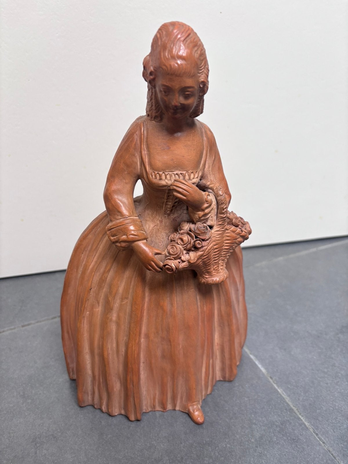 Oud beeld H. Oneste, Enlèvement ou Envoi, Statue