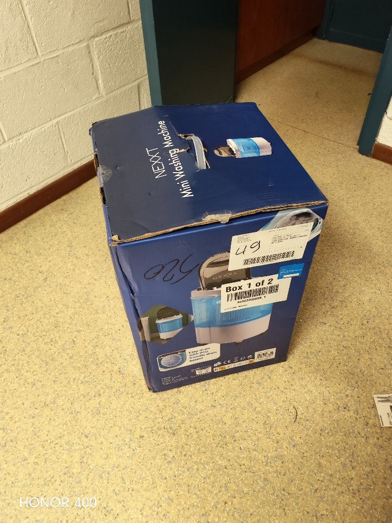 Mini-wasmachine NEXXT, Elektronische apparatuur, Minder dan 4 kg, Ophalen, Zo goed als nieuw, Minder dan 85 cm