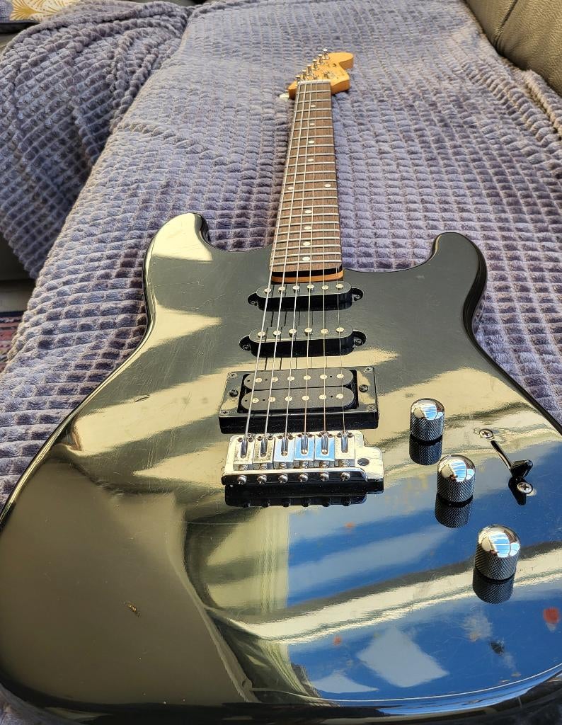 Koreaanse Squier strat, Musique & Instruments, Instruments à corde | Guitares | Électriques, Enlèvement, Utilisé, Solid body, Autres marques