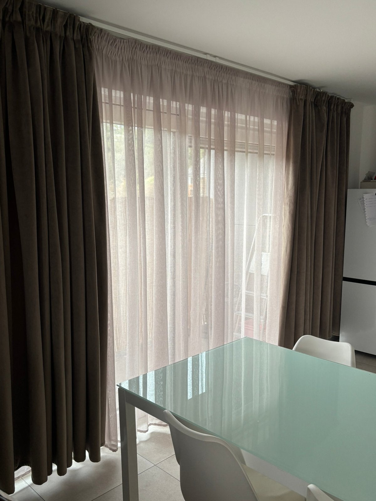 Tentures et rideaux, Huis en Inrichting, Ophalen, Zo goed als nieuw