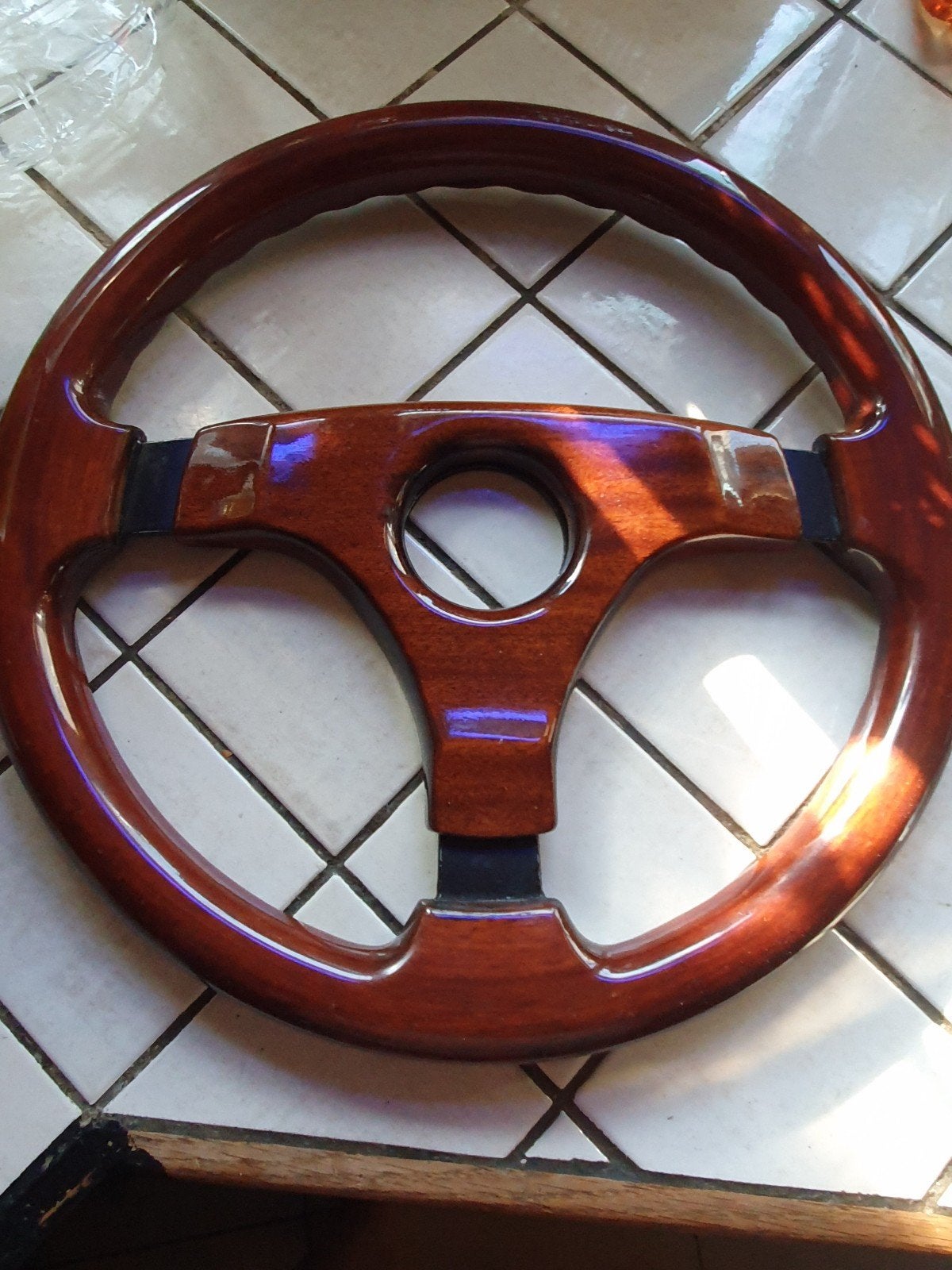 Volant en bois, Autos : Pièces & Accessoires, Commande, Enlèvement, BMW