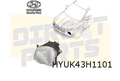Hyundai Tucson (1/21-) koplamp L Origineel! 92101N7000, Neuf, -, -, Hyundai