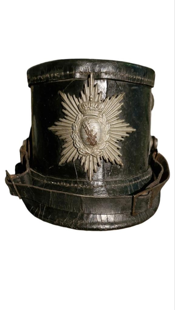 Shako télégraphiste saxon Namur