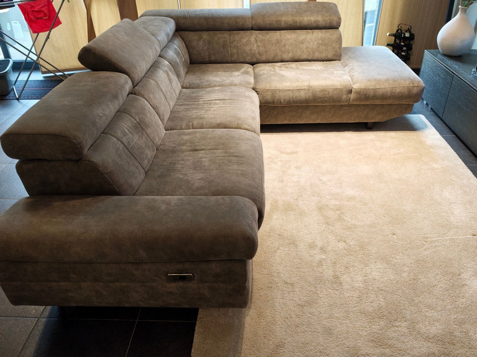 sofa met relax te koop, Ophalen