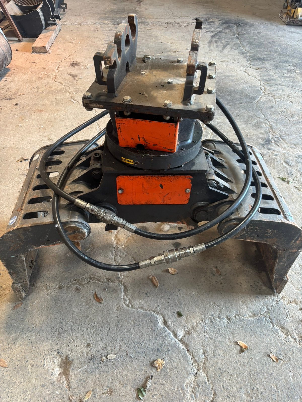 Sorteergrijper, Ophalen, Graafmachine