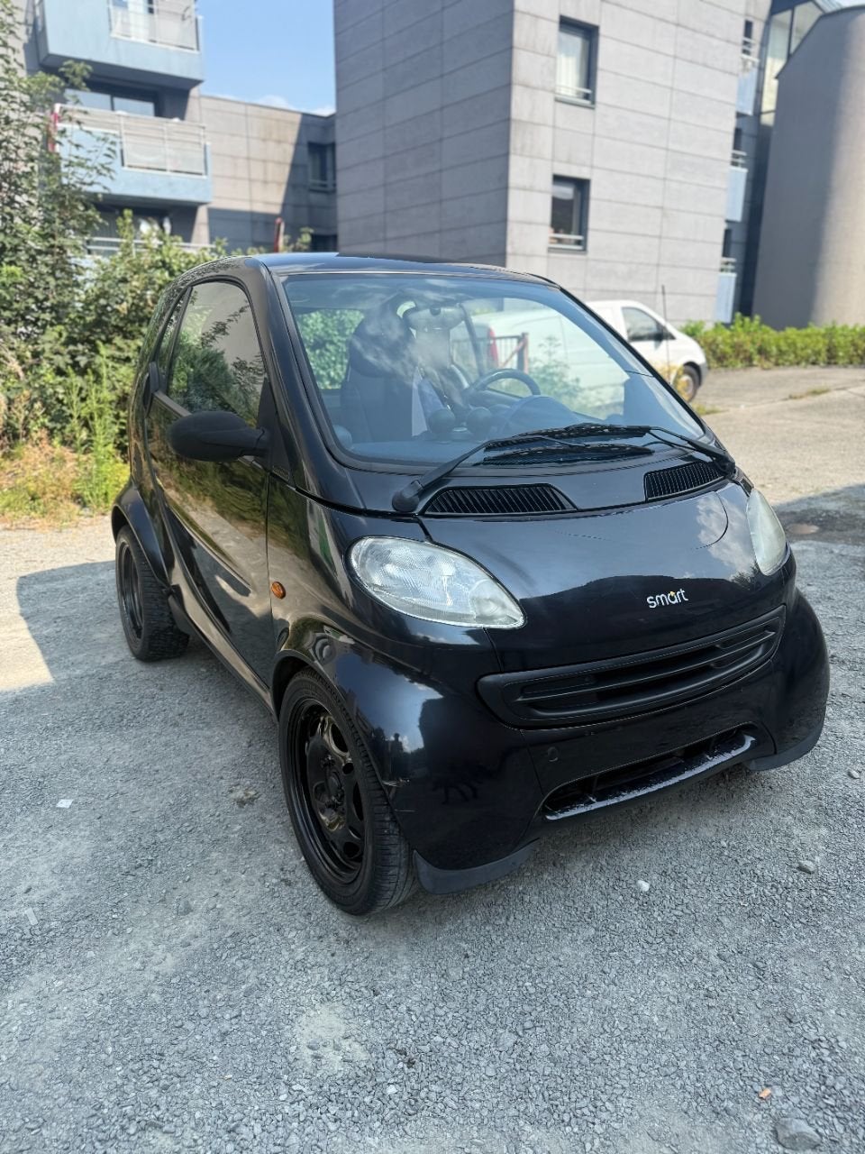 Smart Fortwo EXPORT-MARCHAND Black Edition Automatique, Auto's, Oldtimers, Automaat, Cabriolet, Metaalkleur, Zwart