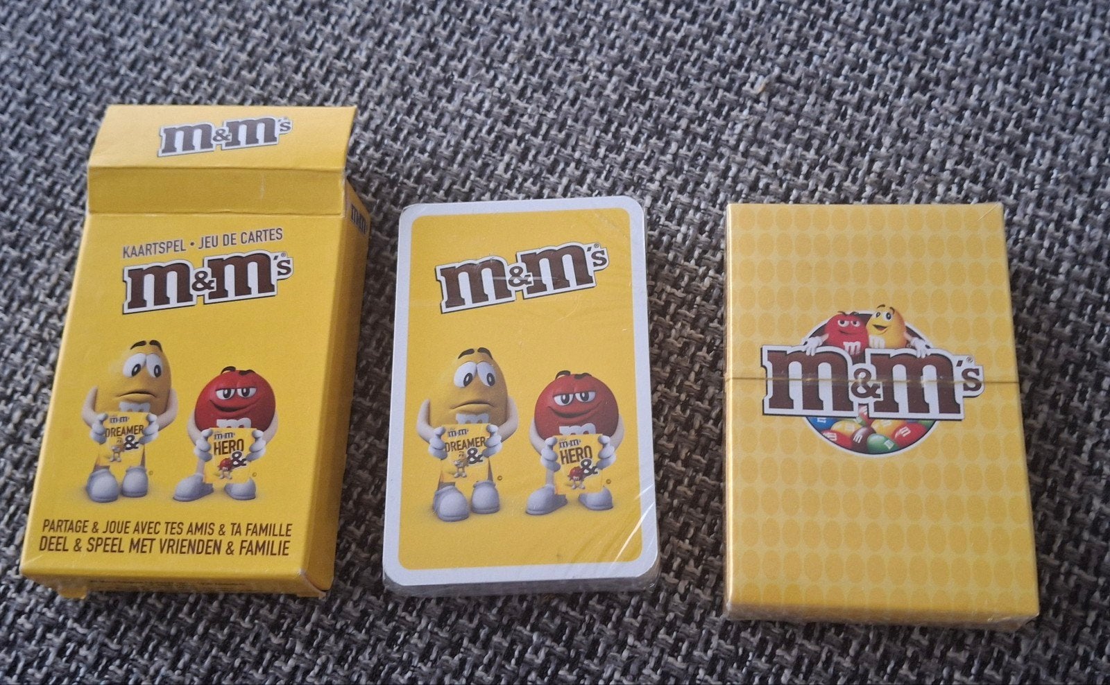2 jeux de cartes à jouer M&M's Candy, Collections, Enlèvement ou Envoi, Neuf, Carte(s) à jouer