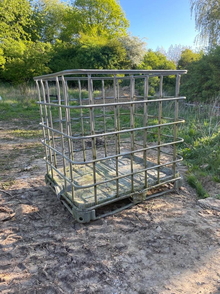 Cuve IBC, Enlèvement, Utilisé