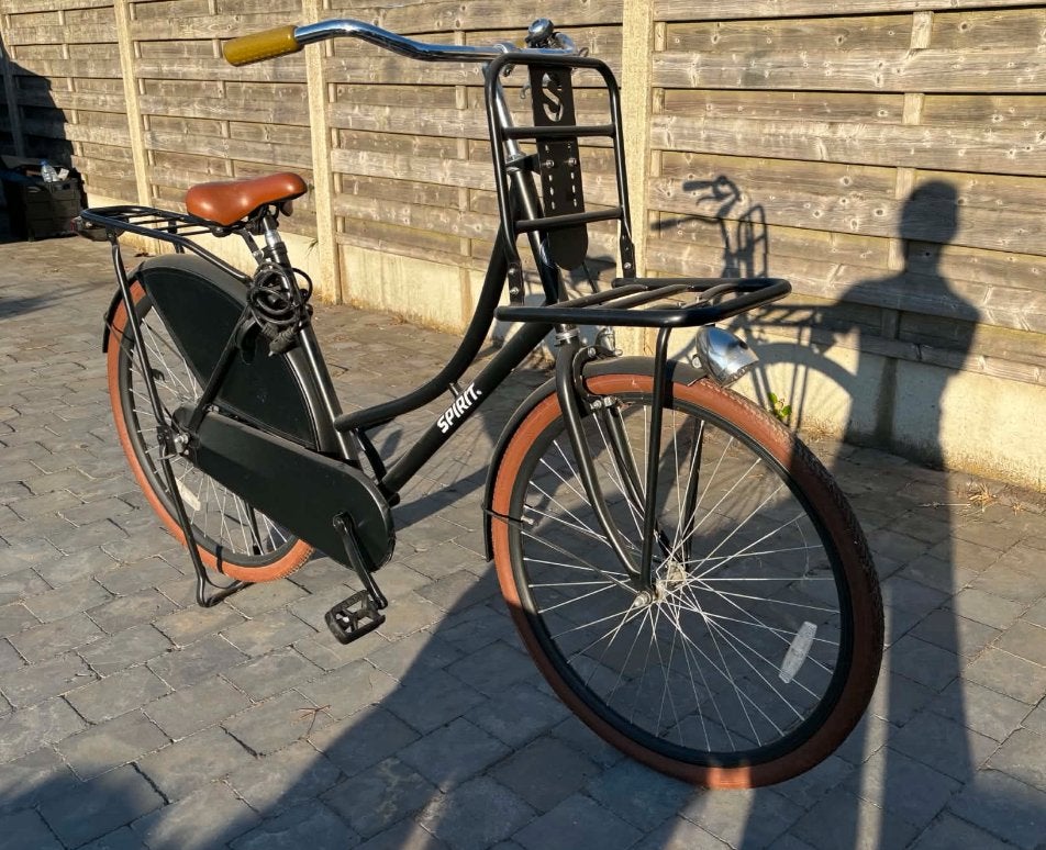 Hollandse dames fiets, Fietsen en Brommers, Terugtraprem, 47 tot 50 cm, Zo goed als nieuw, Ophalen