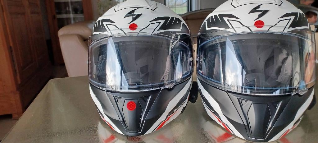 2 Casque moto Scorpion Exo  avec micro, Autres marques, Femmes, XL, Casque intégral