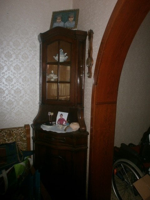 armoire d'angle vintage, Enlèvement, Utilisé