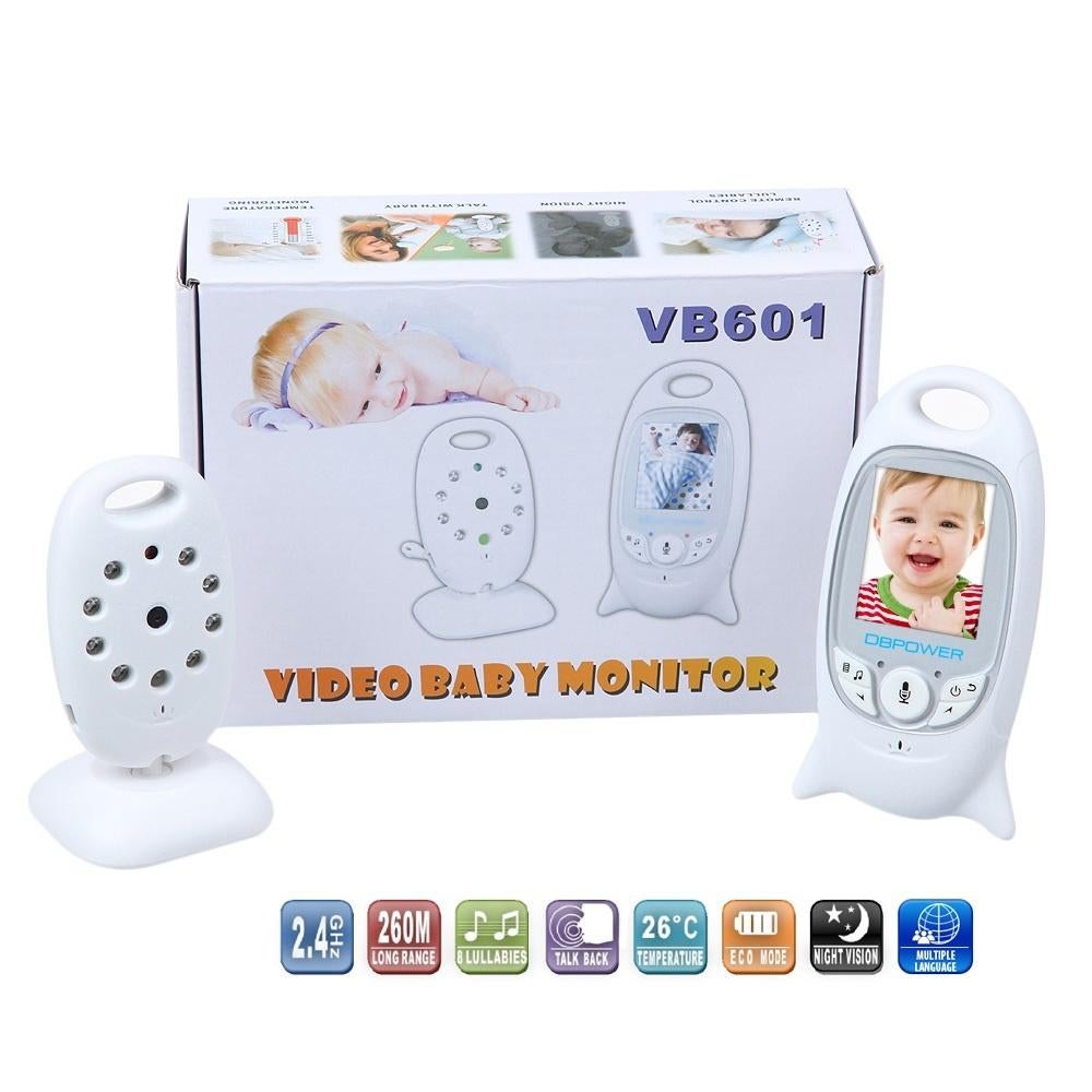 Babyphone Moniteur pour bébé sans fil, vidéo couleur, Vision