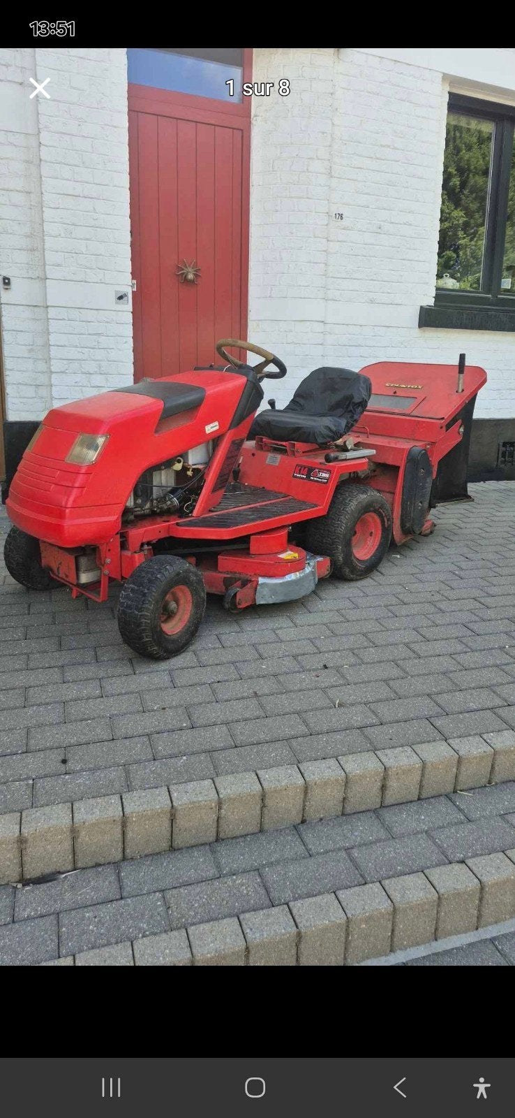 COUNTAX K14 DUBBELE TRACTOR, Ophalen