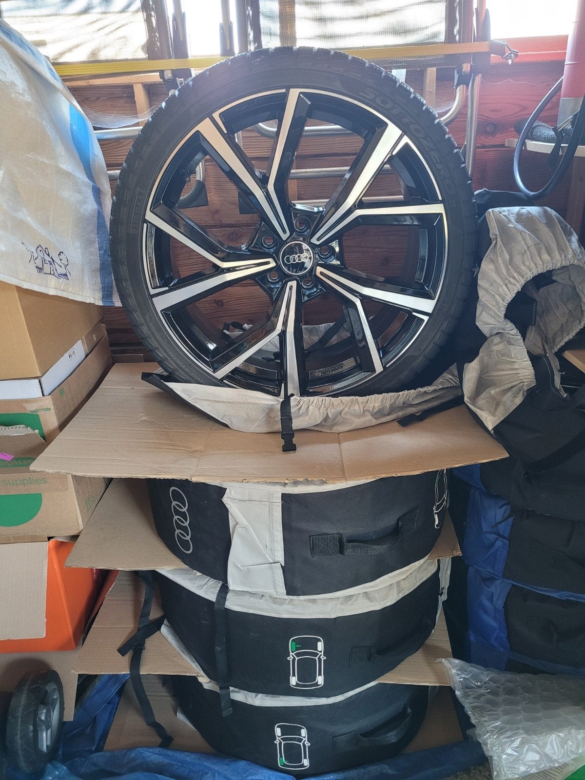 Audi Velgen Gmp Mentor Originele 20 inch., Auto-onderdelen, Banden en Velgen, Ophalen, Velg(en), 265 mm, Nieuw