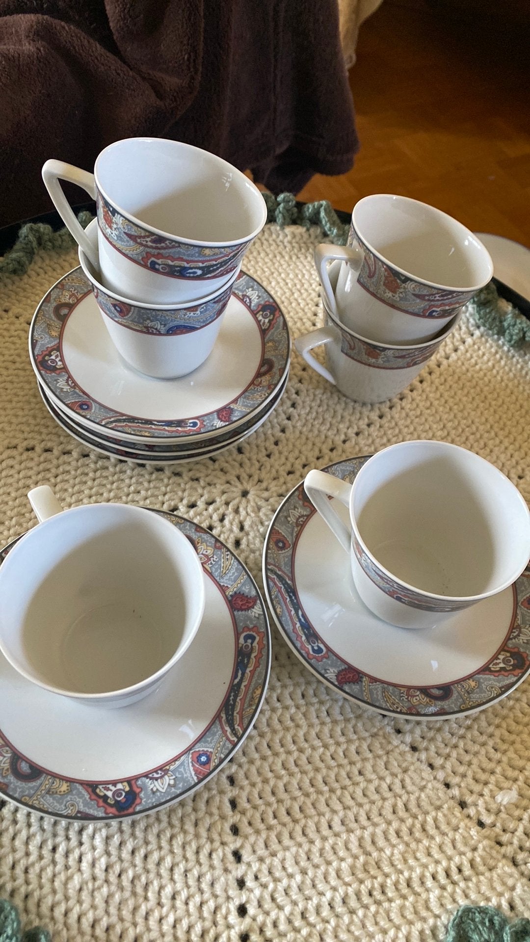 Koffieset 6 delig, Ophalen