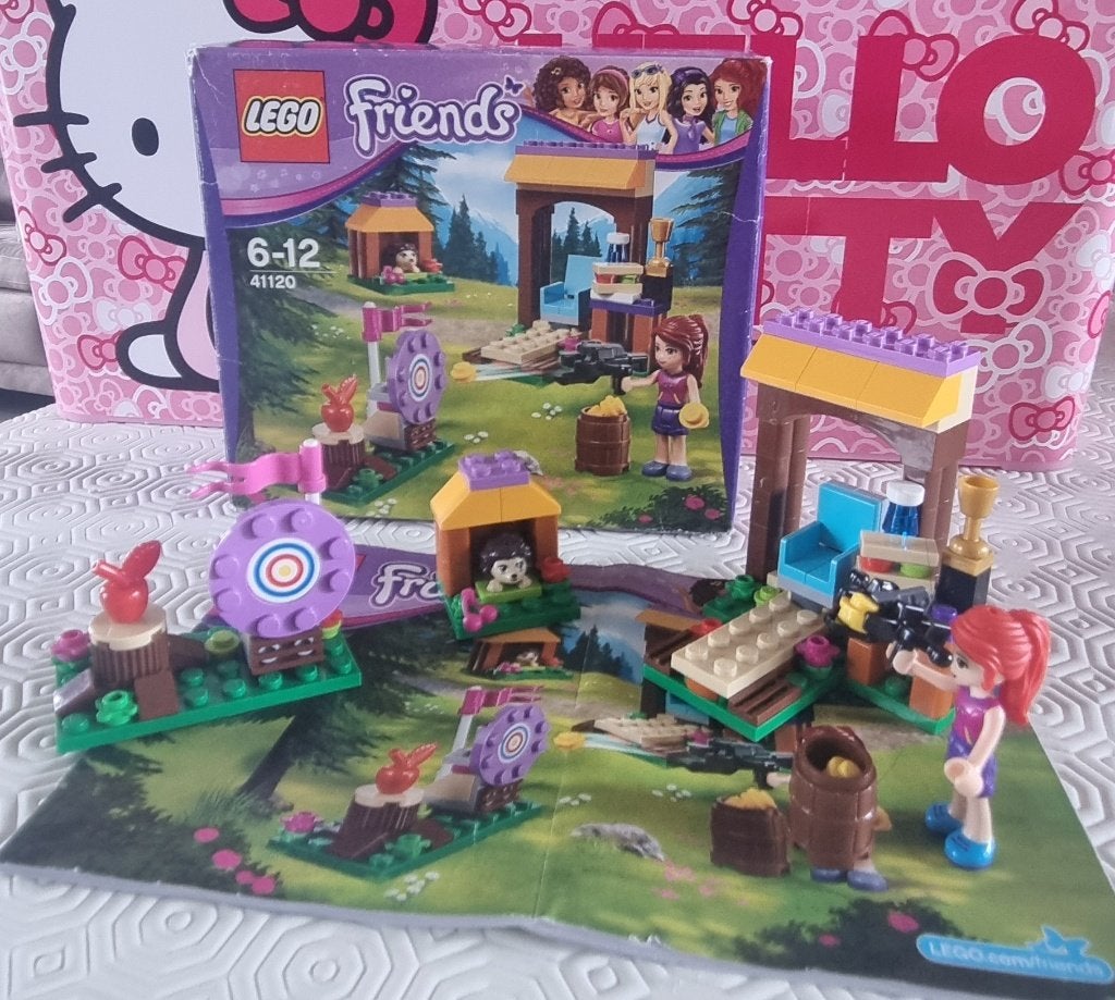 LEGO Friends 41120 Avonturenkamp Boogschieten – compleet, Inclusief instructies, Lego, Friends, Ophalen of Verzenden