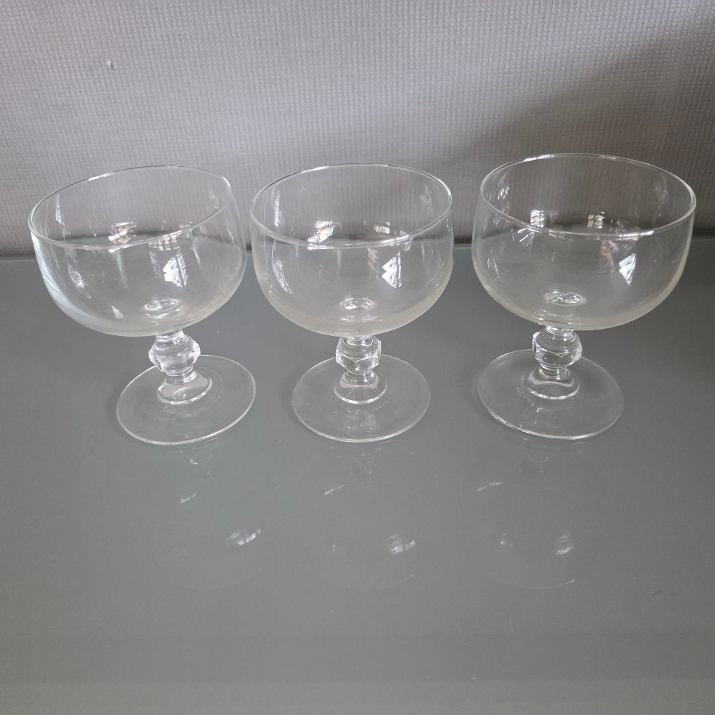 3 COUPES, IJSCOUPES , CHAMPAGNECOUPES TE KOOP, Ophalen of Verzenden, Zo goed als nieuw, Overige typen